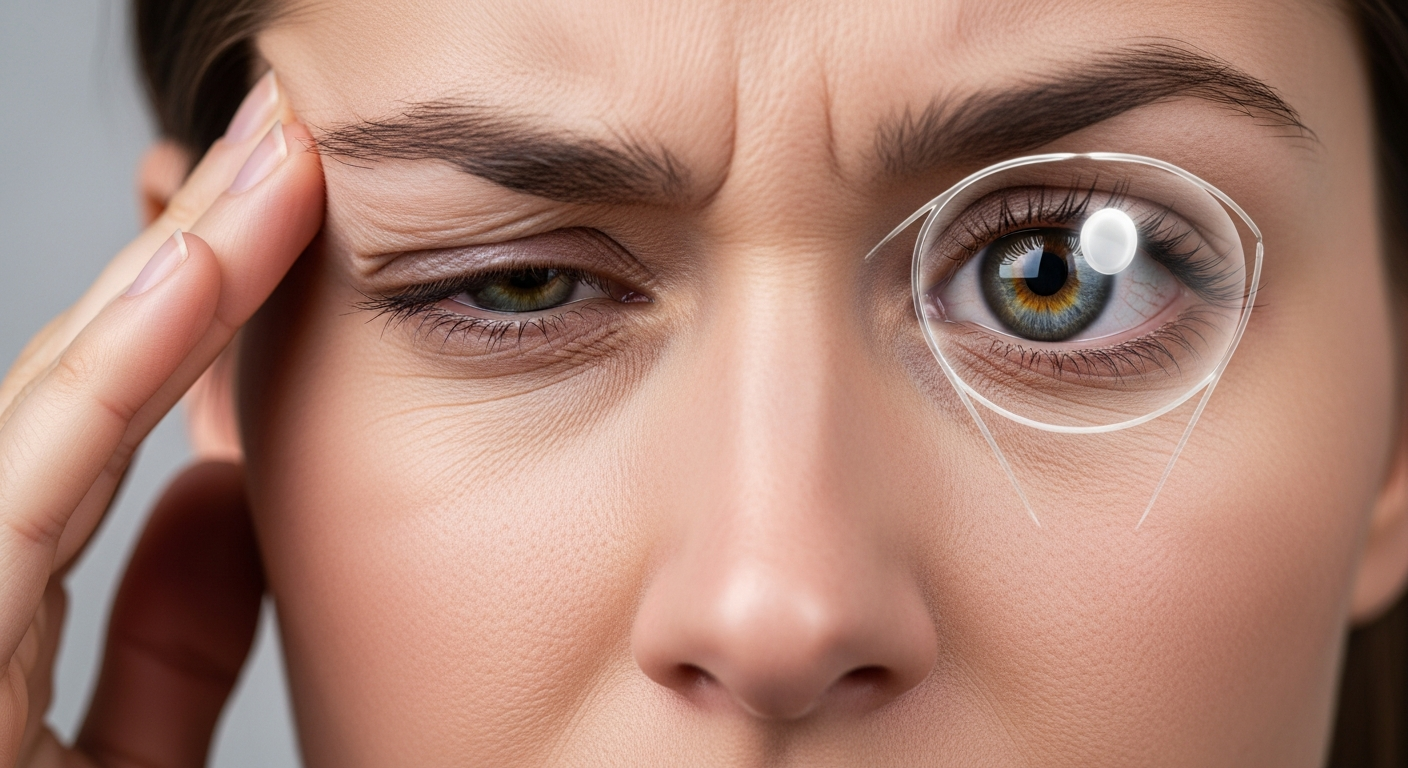 dor ocular e a catarata